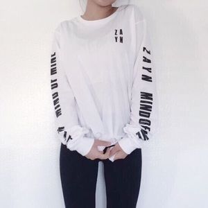 ZAYN WHITE SHIRT MERCH